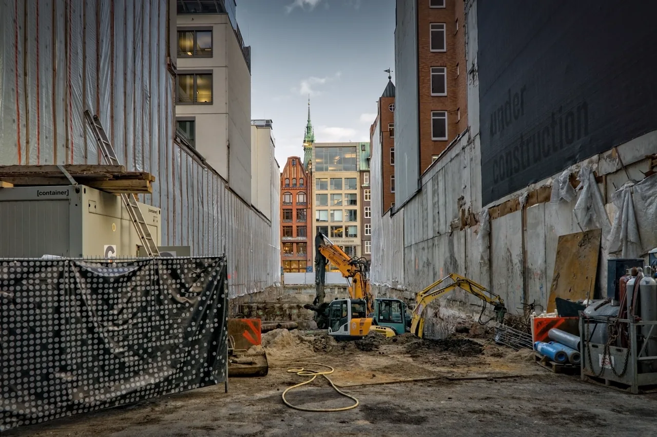 Construction debris cleared from a Western Mass demolition site
